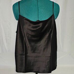 Nine West Cowl Neck Satin Cami – Size L
